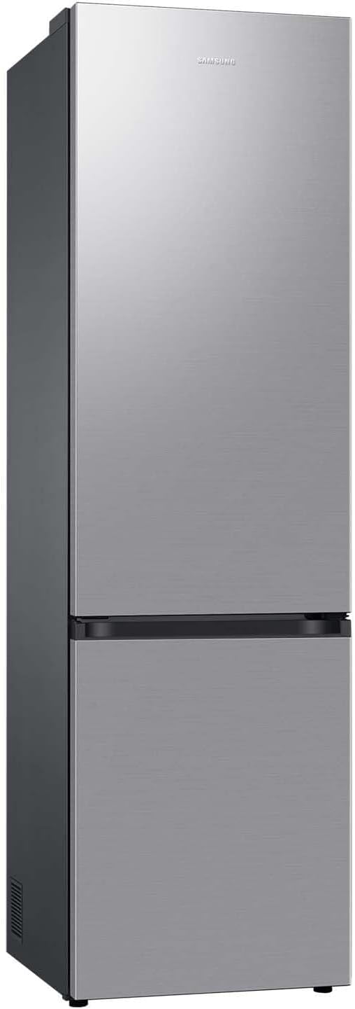 Samsung Kühl-Gefrier-Kombination, Kühlschrank mit Gefrierfach, 203 cm, 390 l Gesamtvolumen, 114 l Gefrierteil, AI Energy Mode, Edelstahl-Look, RL38C600CSA/EG