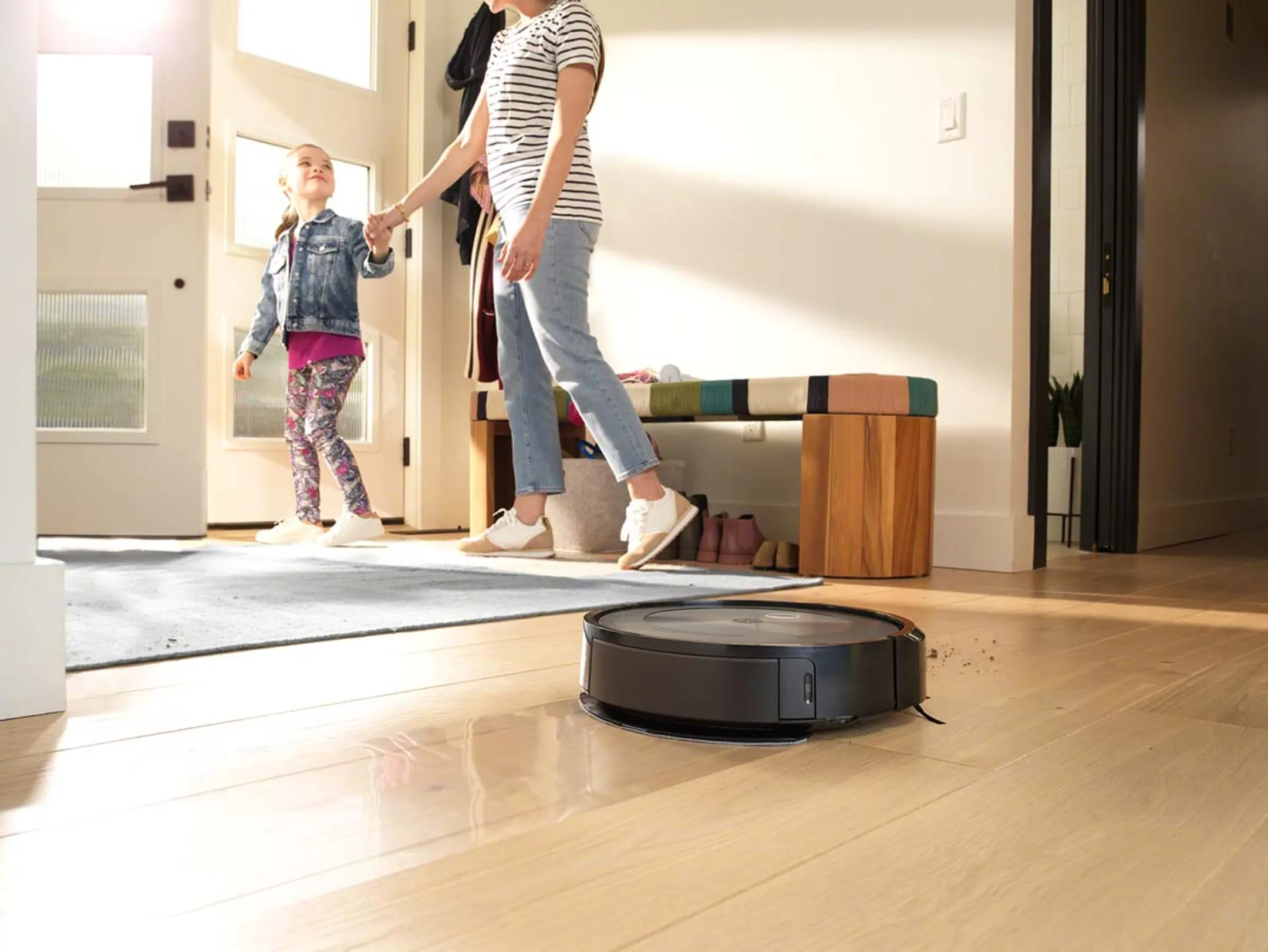 iRobot Robotstofzuiger en dweilrobot J5 Roomba Combo J5178