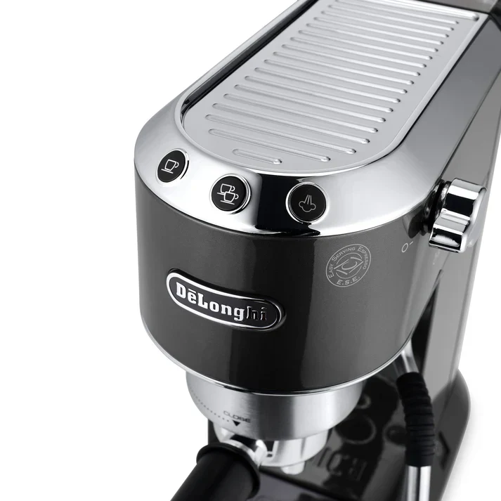 De'Longhi Dedica Arte EC885 - Cafetera espresso compacta con espumador profesional y 15 bares de presión