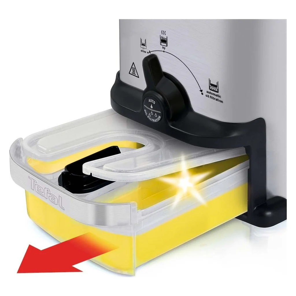 2025 Freidora Tefal Oleoclean Compact FR7016 en acero inoxidable
