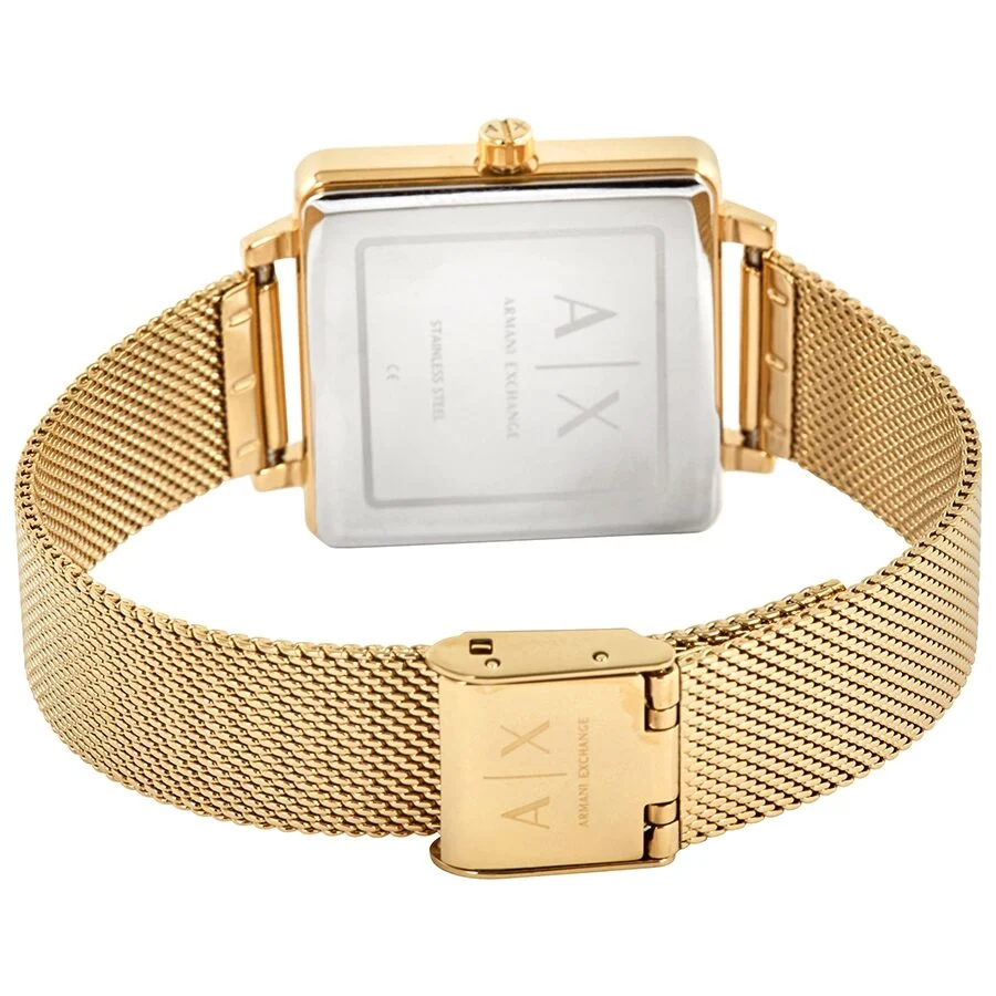 Armani Exchange Lola Quartz Gold Dial Ladies Watch AX5801