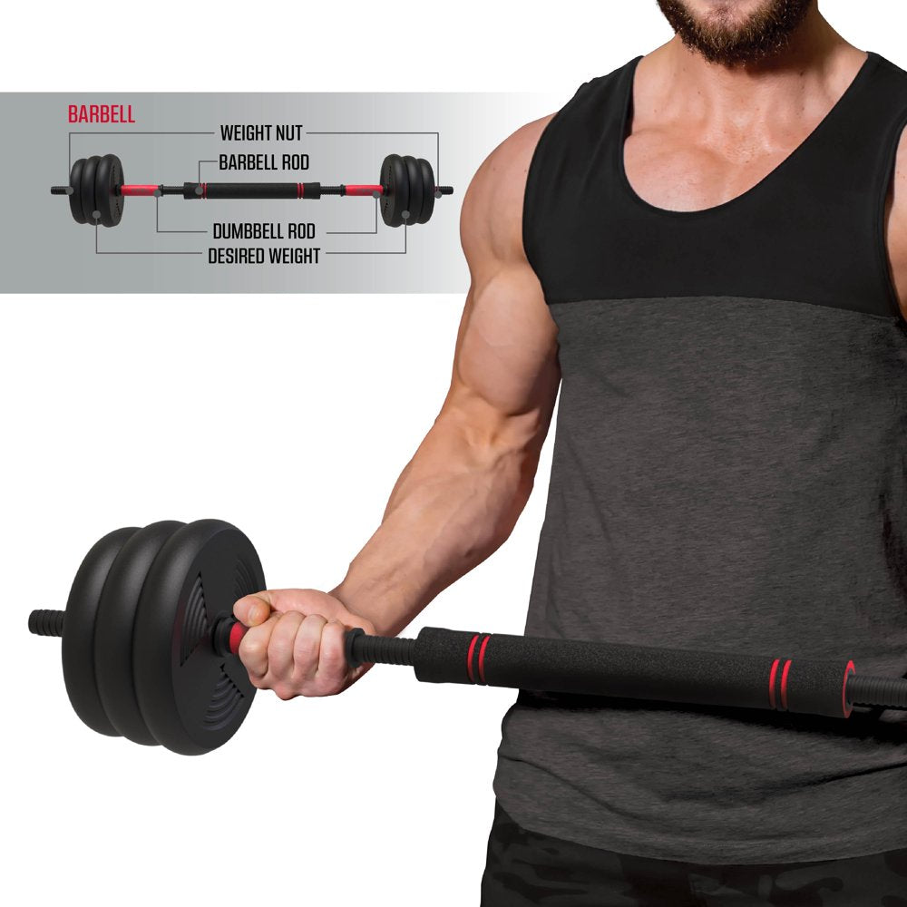 FitRx Smart Bell Gym, 60Lb 4-In-1 Adjustable Interchangeable
