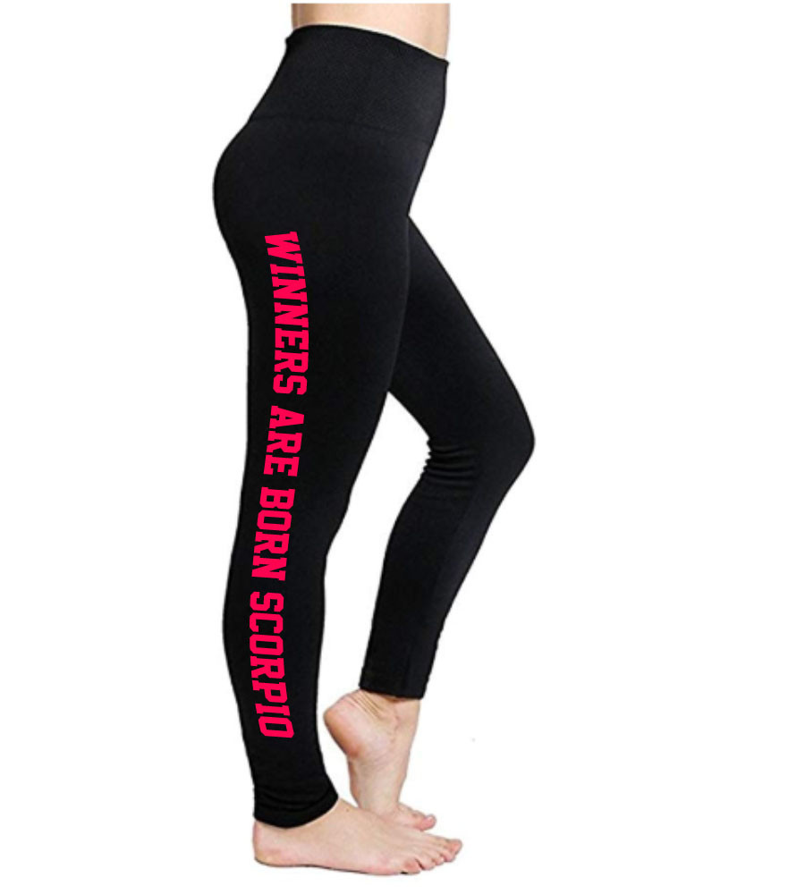 Scorpio Leggings | Horoscope Leggings | Winners Are Born