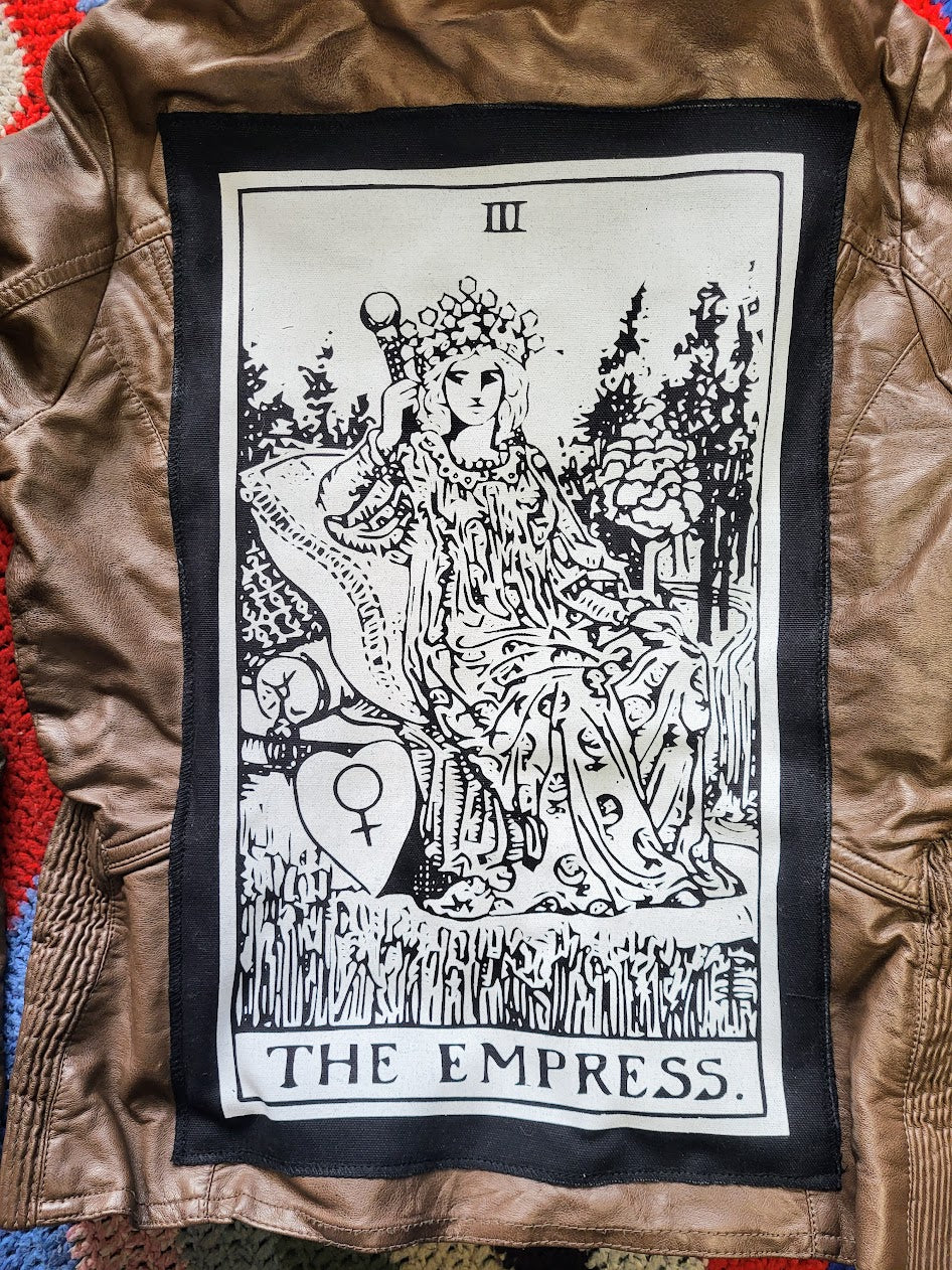 Hooded Leather Bomber Empress Jacket
