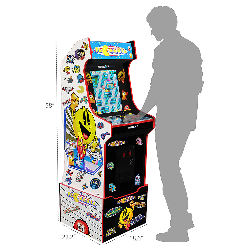 2025 Arcade Personalizable PacMan de Arcade1Up con Pac-Mania – Multicolor