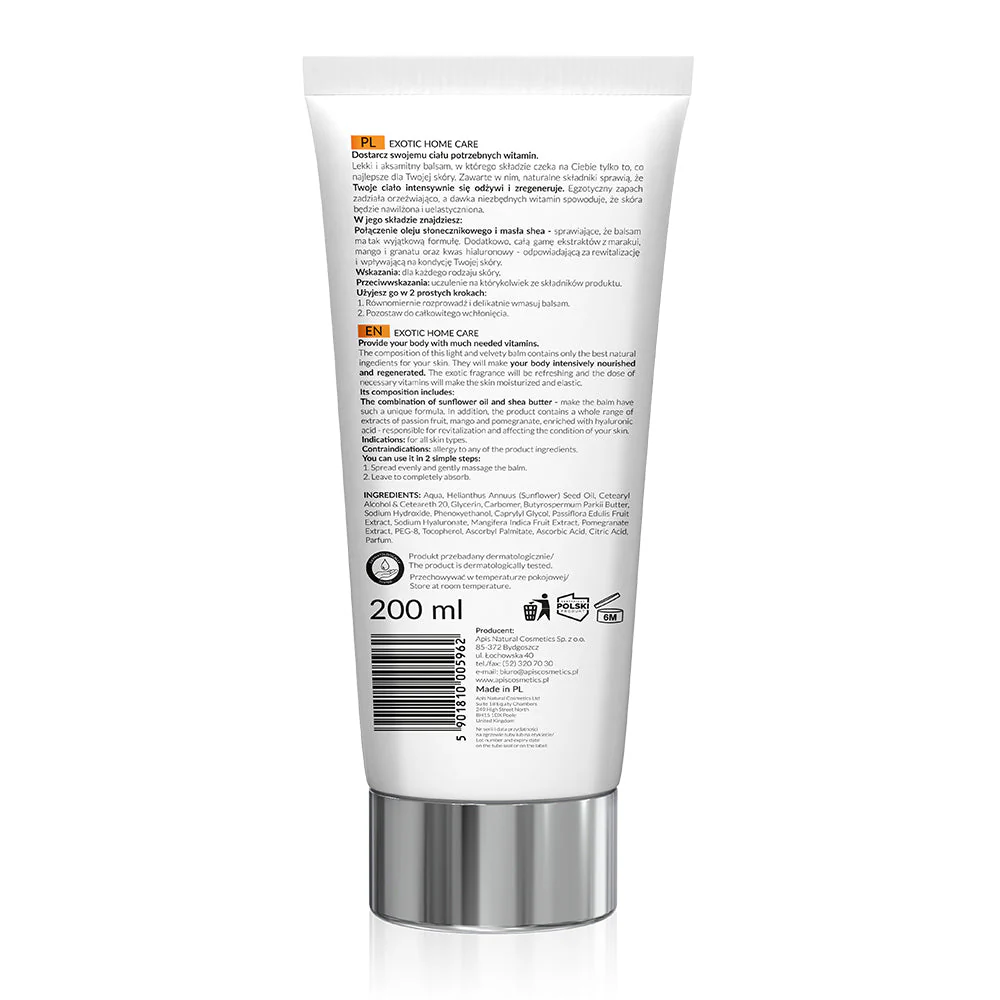 Apis Exotic Home Care Vitalising Body Balm | 200?ml