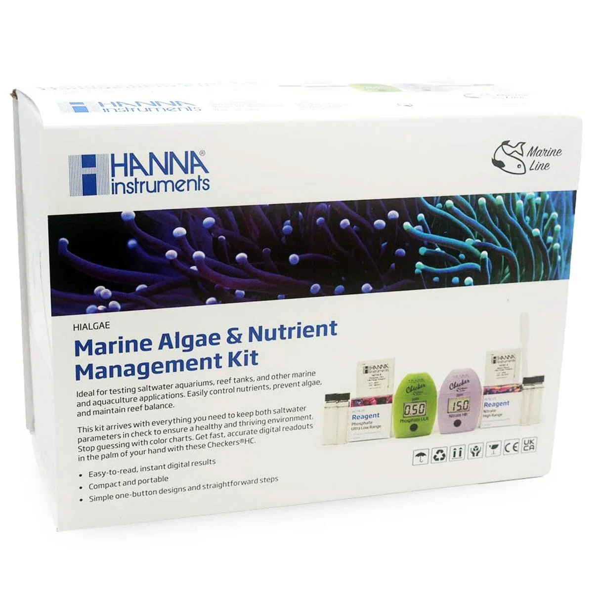 Marine Algae & Nutrient  Checker - Hanna Instruments