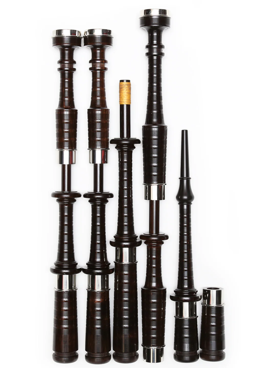 David Naill Bagpipes - #1 (Blackwood Mounts)