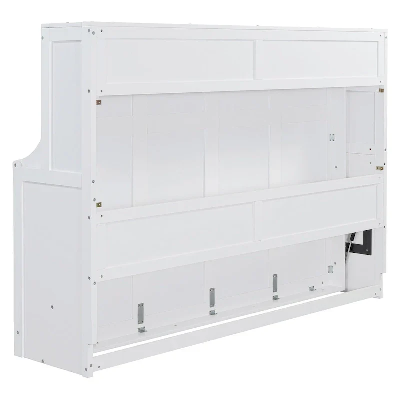 Murphy Wall Bed with Foldable Desk and Space Saving Design