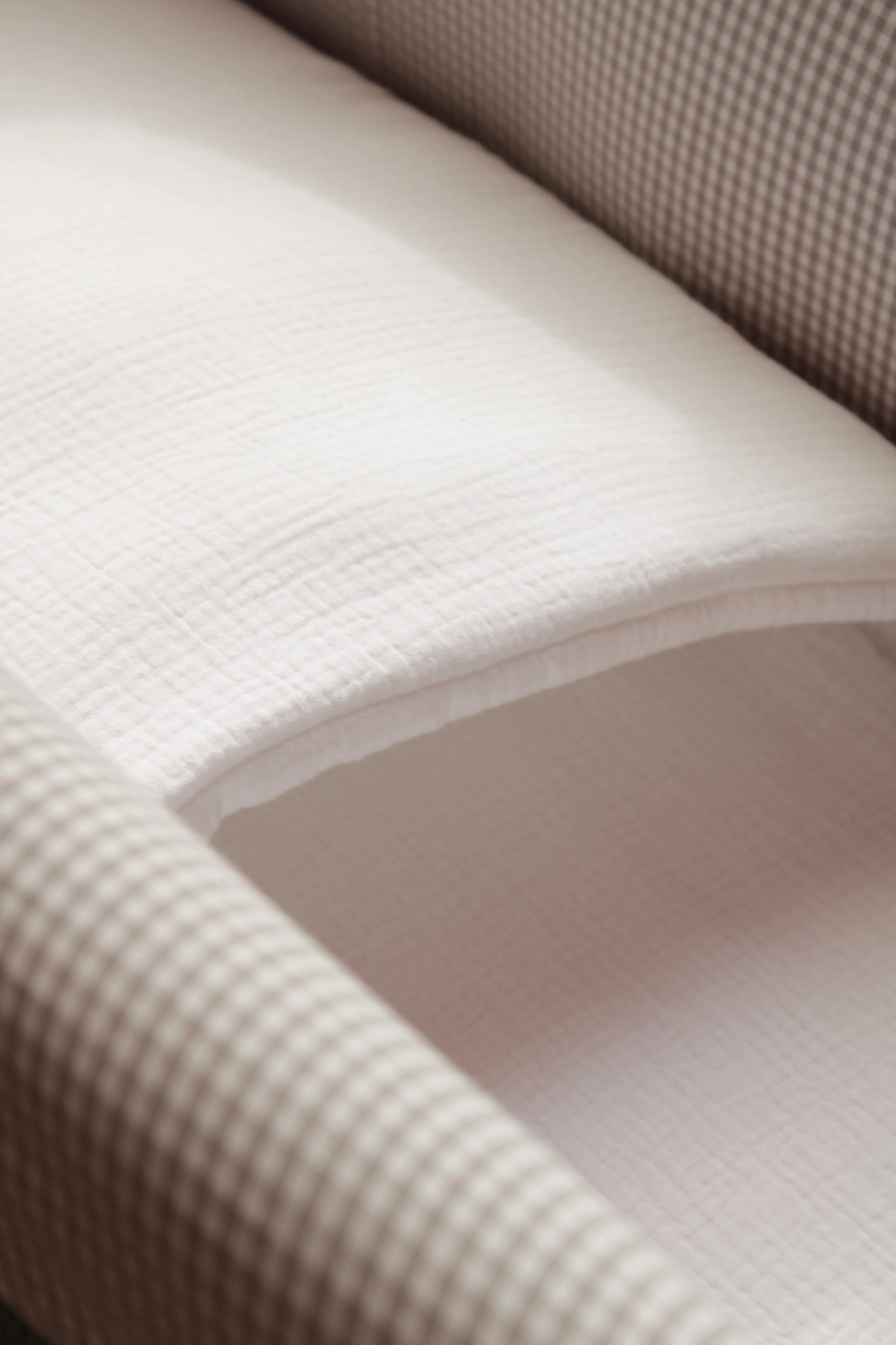 Saco Bajera Cochecito Gasa Blanca