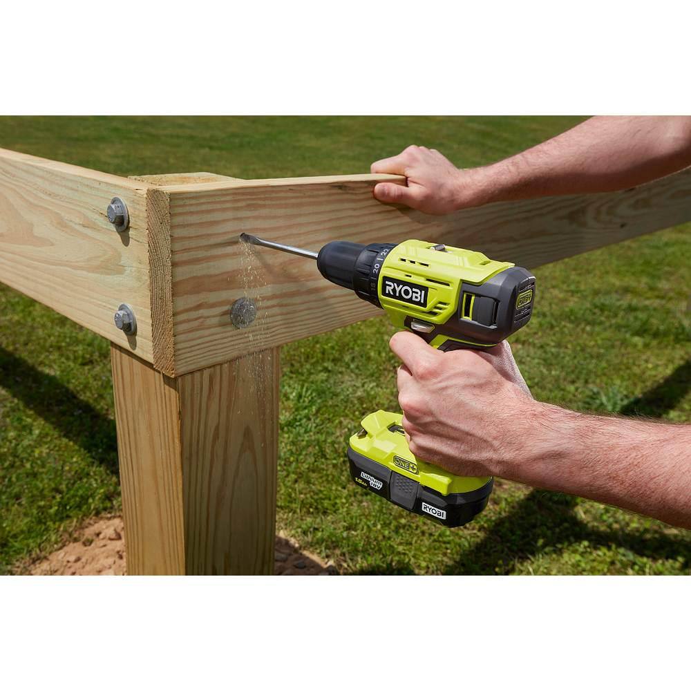 2025 RYOBI ONE+ 18V Cordless 10-Tool Combo Kit with 3 Batteries and Charger PCK750KN