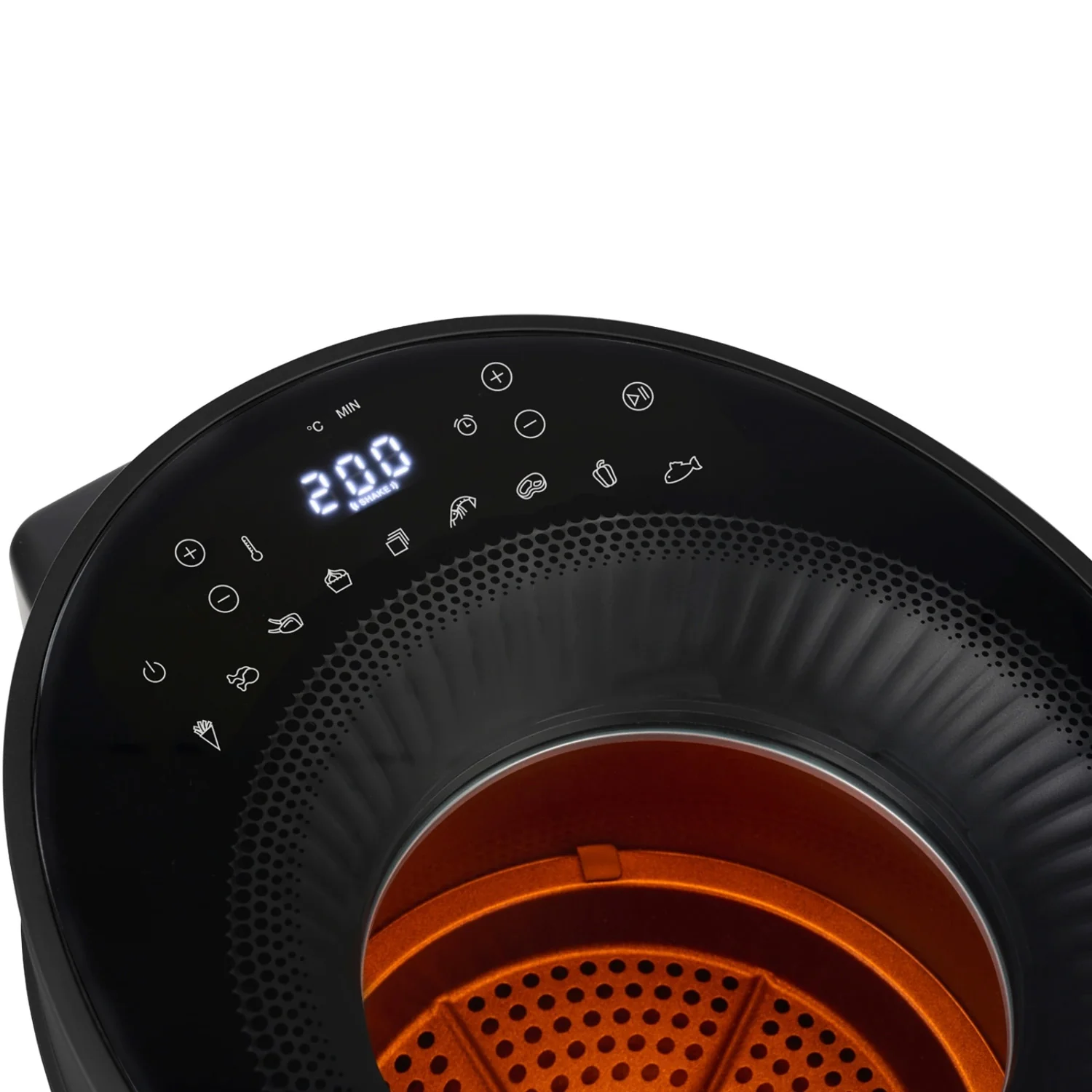 Friggitrice Ad Aria Ciclonica Con Termostato E Timer 5lt 1500w