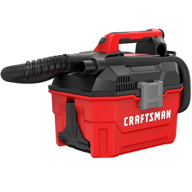 CRAFTSMAN V20 20V Cordless 2-Gallon Wet/Dry Shop Vacuum, HEPA Filter, Portable Design (Battery Not Included)
