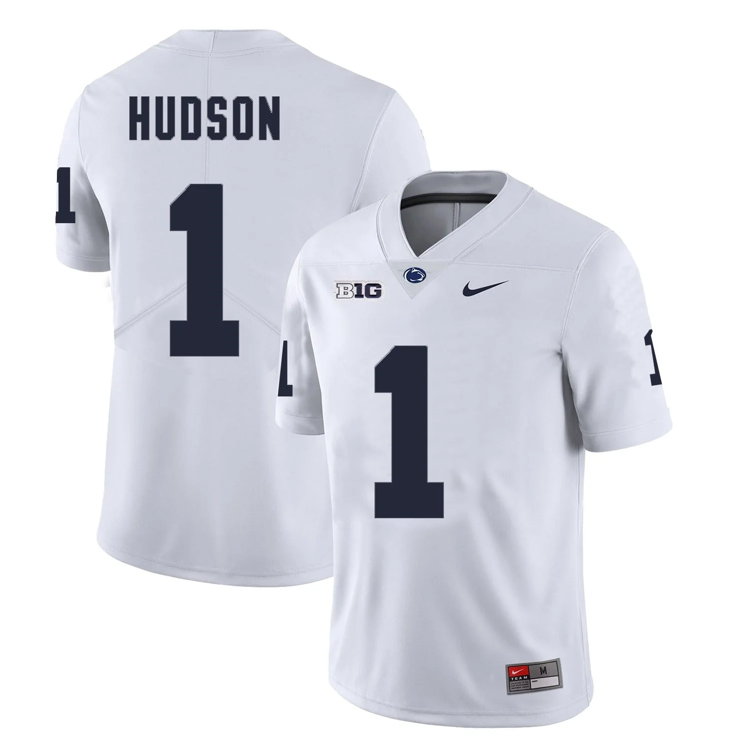 Men��s Penn State #1 Kyron Hudson Football Jersey