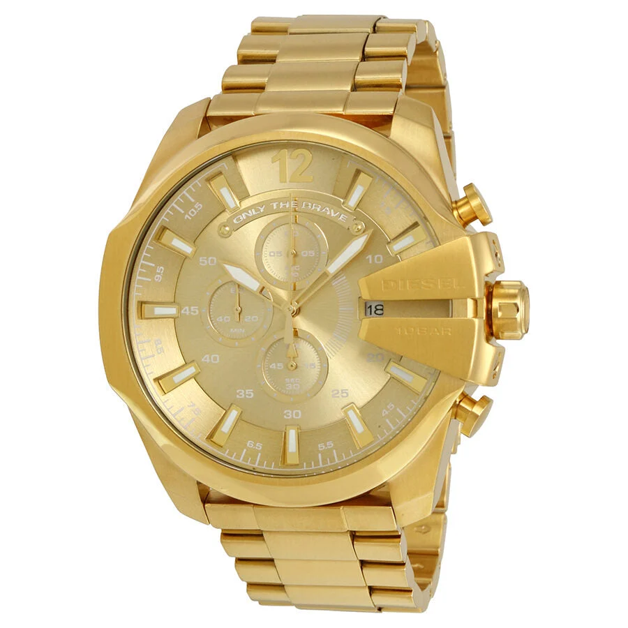 Diesel Mega Chief Chronograph All Gold Men's Watch DZ4360