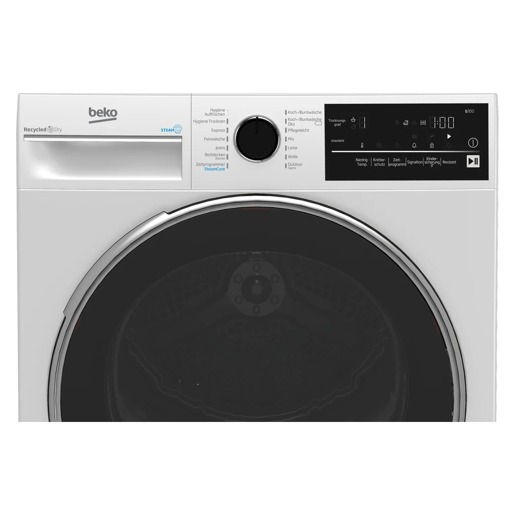 2025 Secadora de bomba de calor Beko B3T42240S independiente 8 kg A+++ blanco