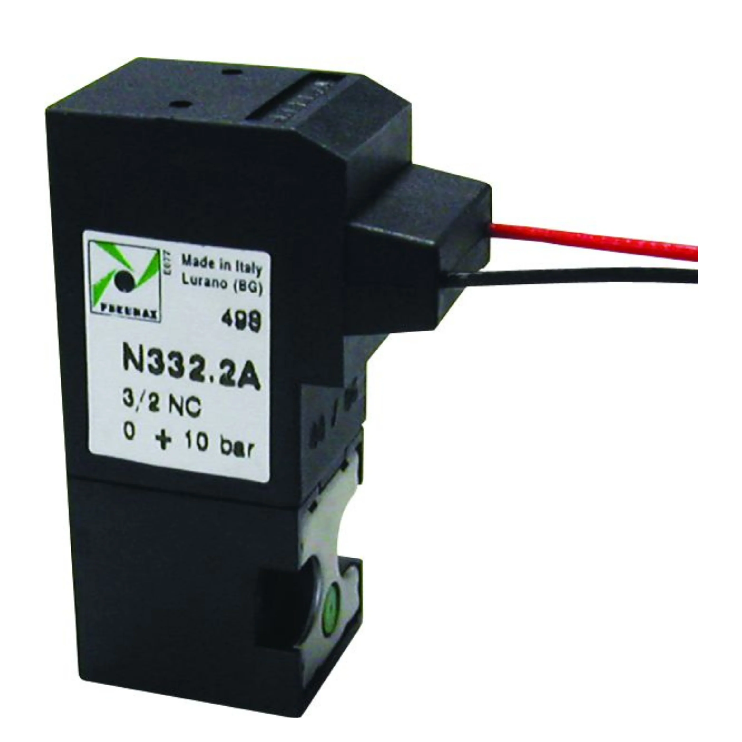 Pneumax N332.0A 15mm �̨�1.1mm Solenoid 3/2 N/C 12Vdc