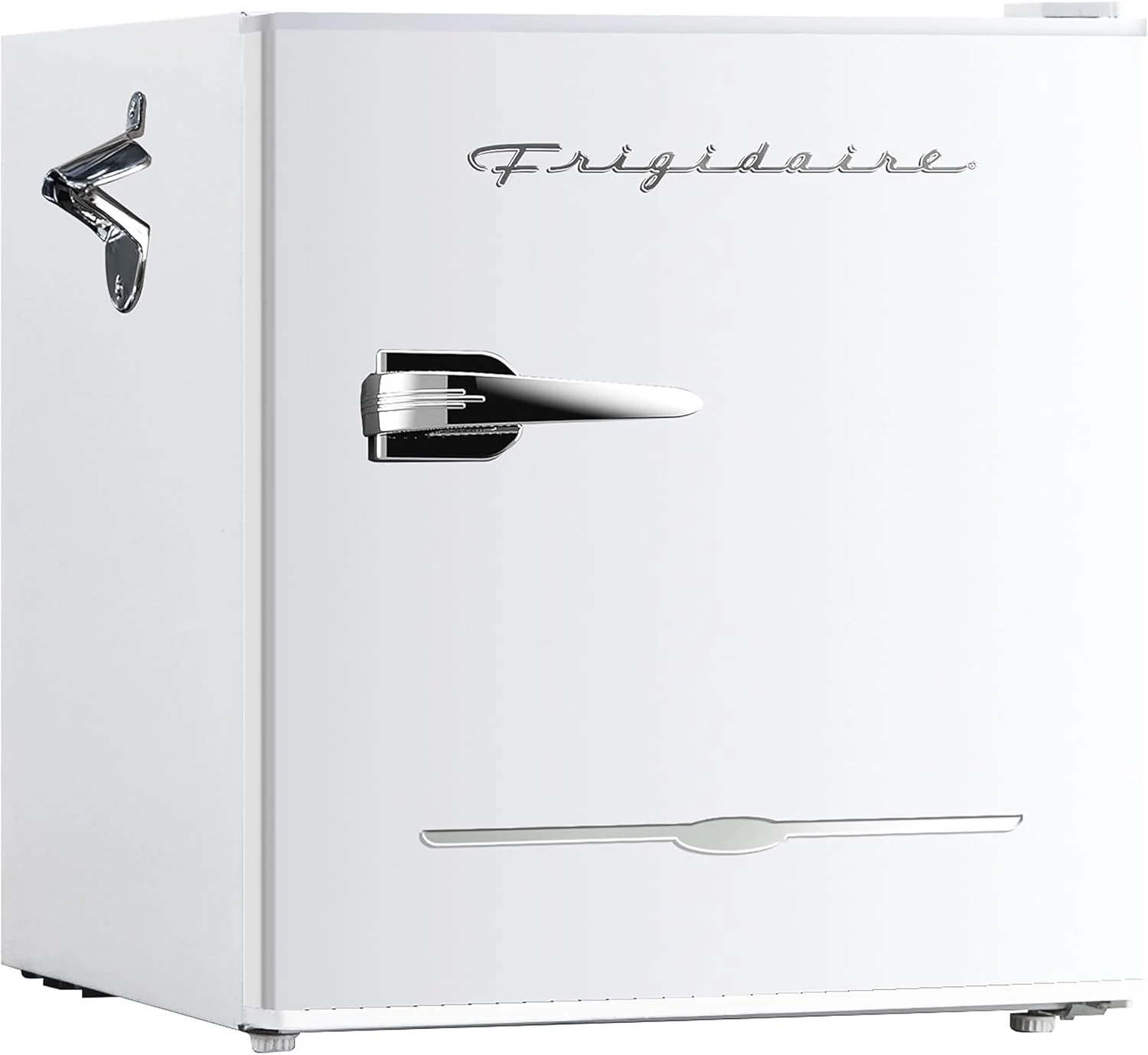 Frigidaire EFR176 Retro Compact Fridge with Chiller Mini Refrigerator with Built-in Bottle Opener for Office, Bedroom, Dorm Room or Cabin, 1.6 cu ft 16