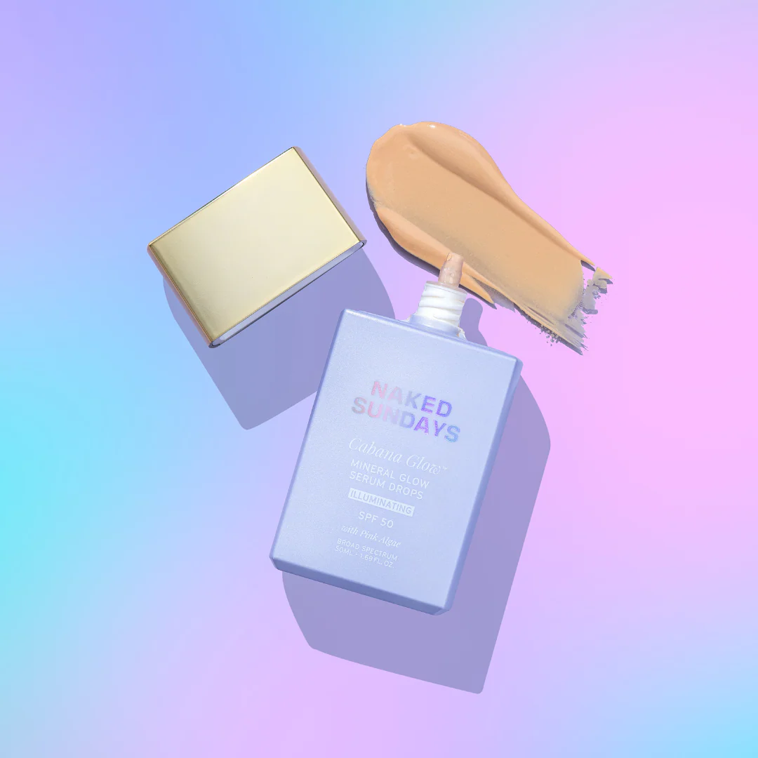CabanaGlow™ SPF50 Mineral Glow Serum Drops - Illuminating