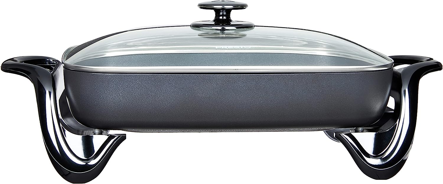06852 16-Inch Electric Skillet with Glass Cover