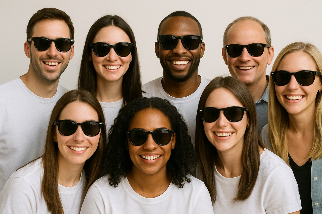 Black Sunglasses Bulk |  Black 80's Sunglasses | Wholesale Adult  -1051D
