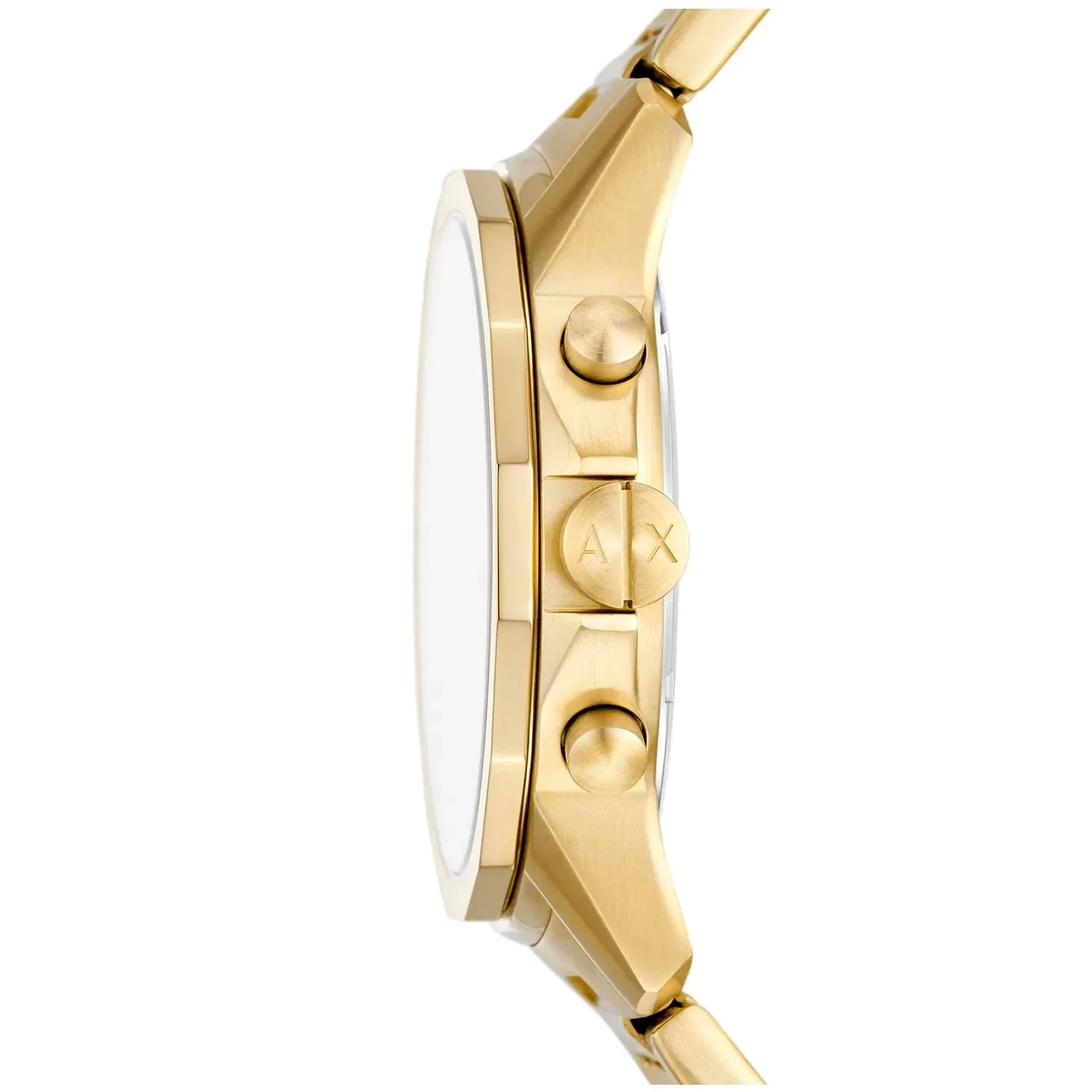 Armani Exchange Banks Chronograph Gold-Tone Green Dial Watch - AX1746