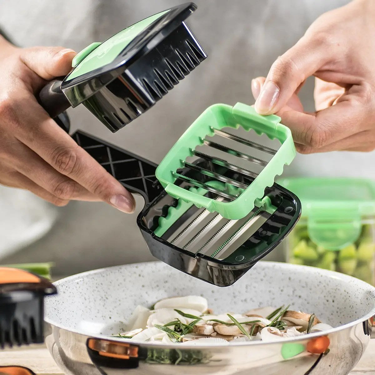 Vegetable Fruit Salad Cutter Slicer Dicer Machine