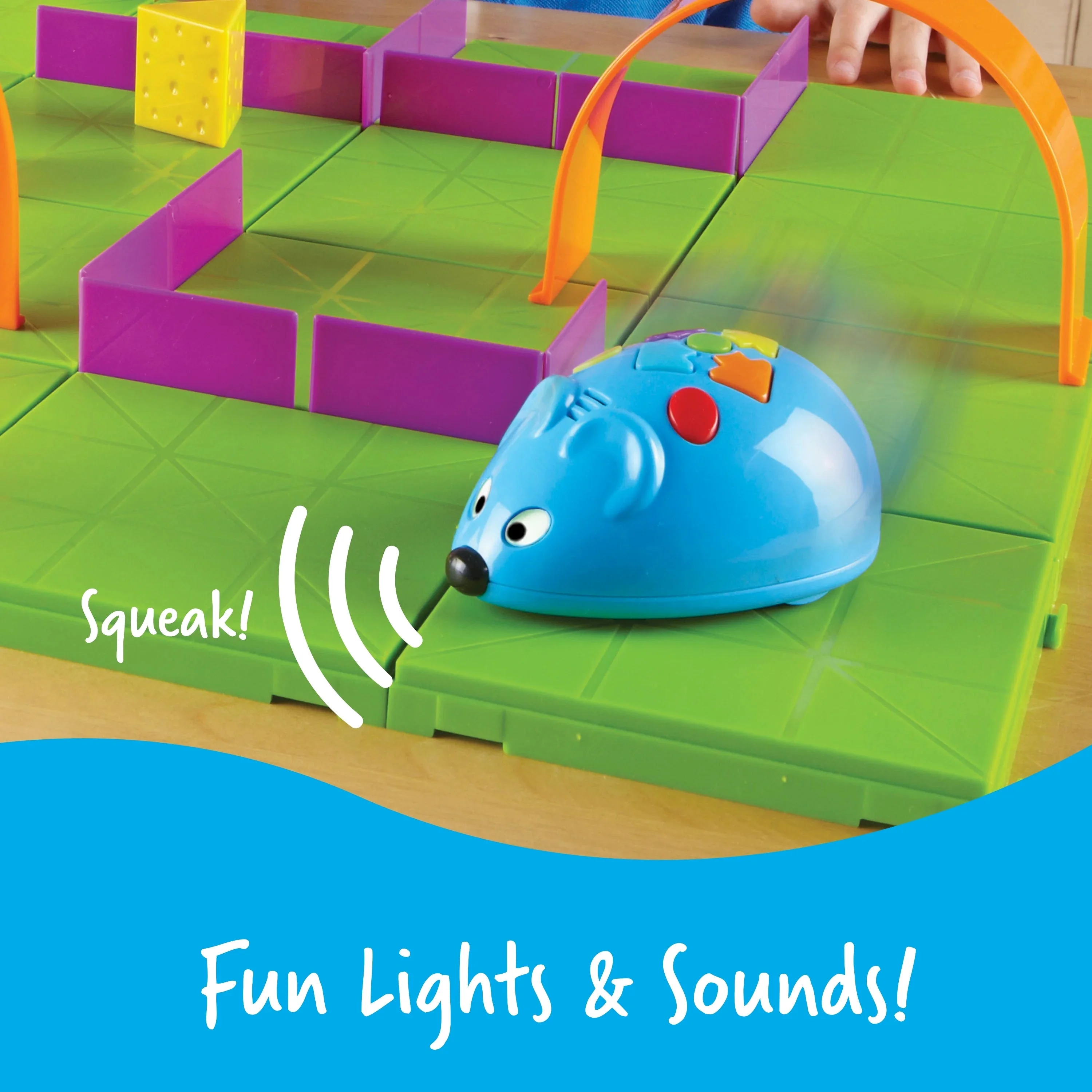 Learning Resources Robot Mouse STEM Activity Set, Juguetes de Ingeniería, Edades 4+