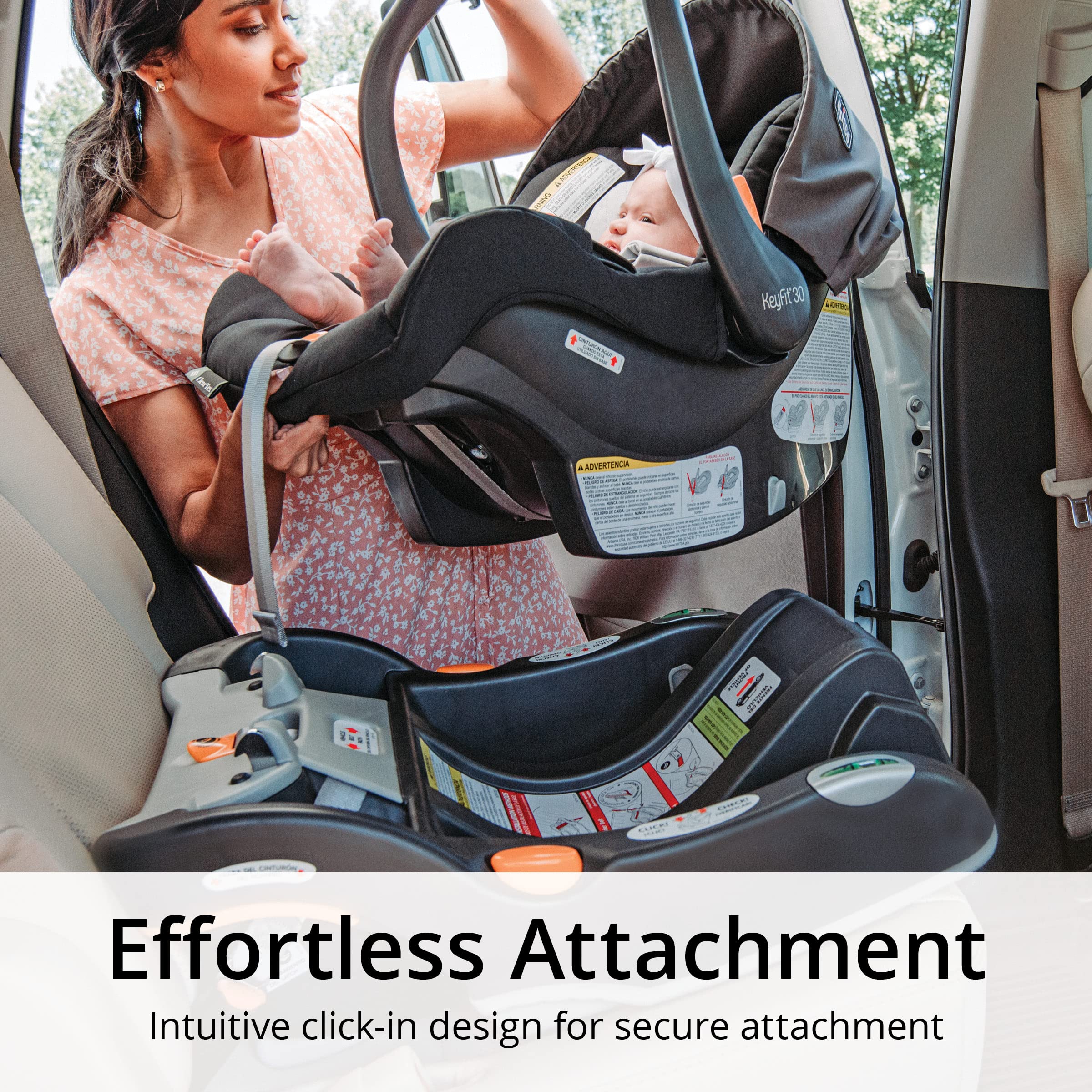 2025 Sillas de Auto Chicco ClearTex® Compatibles con Sillas de Paseo