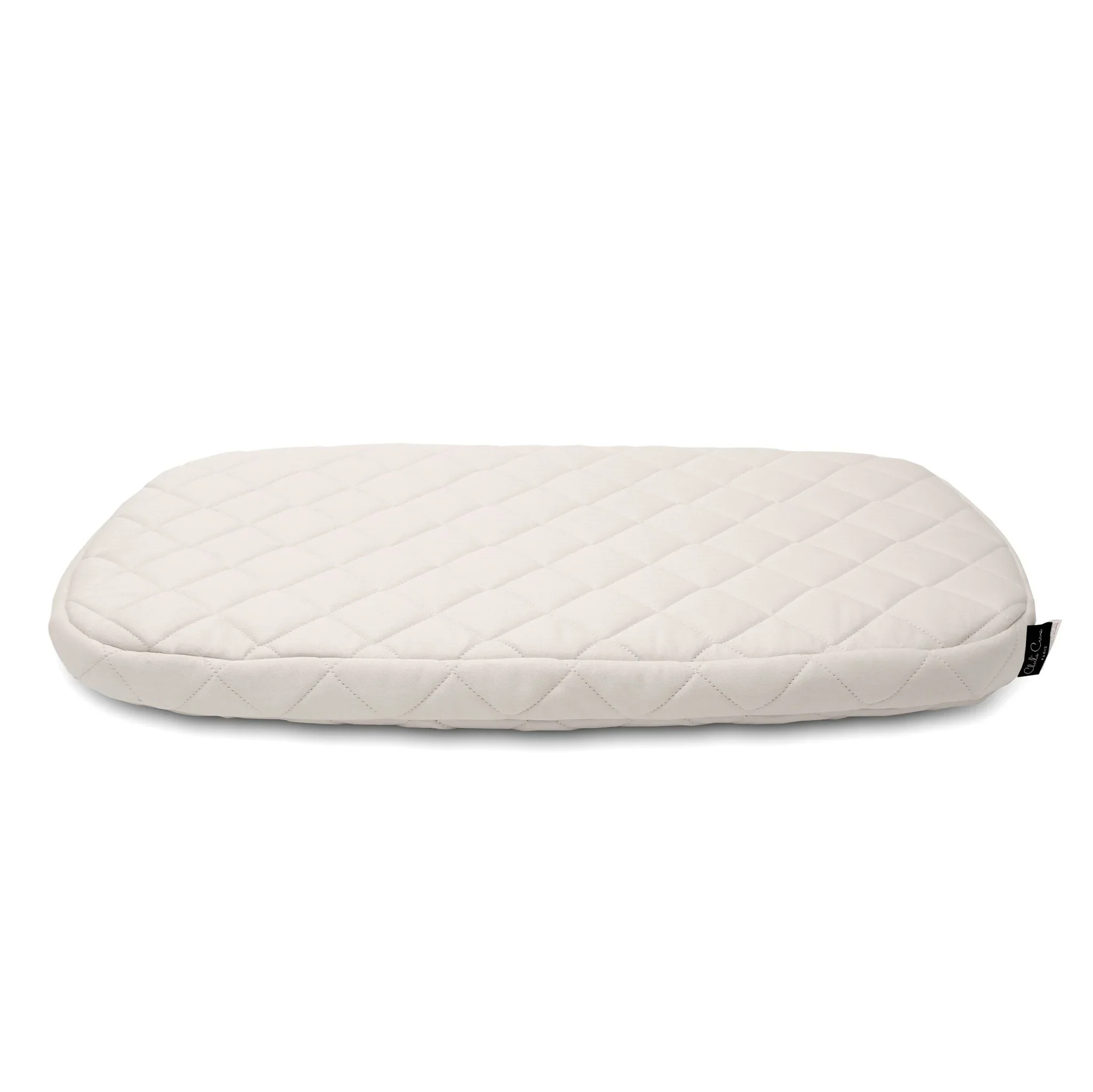 2025 Cuna KUMI de Charlie Crane – Capullo transparente con suave balanceo lateral | Dimensiones 81x56x72 cm | Colchón de espuma incluido | Cordones personalizables | Diseño moderno y minimalista