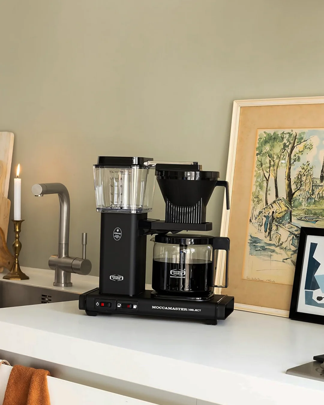 Moccamaster KBG Select Koffiezetapparaat ?C Snelle, Aromatische Koffie met Thermische Kan