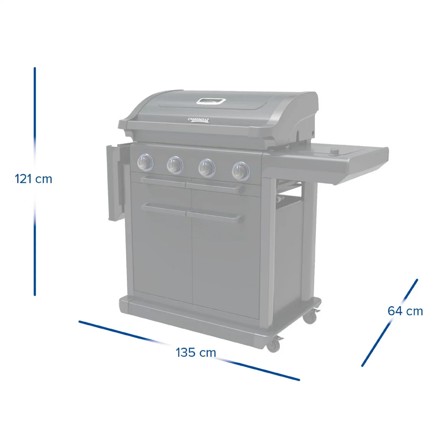 Barbacoa Campingaz 4 Serie Onyx S