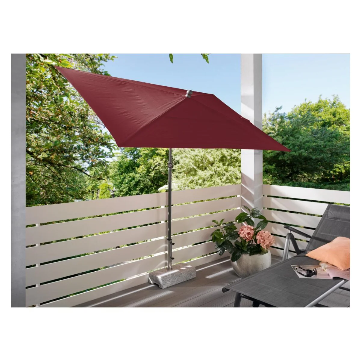 LIVARNO home Parasol, 210 x 140 cm, rechthoekig - B-keus