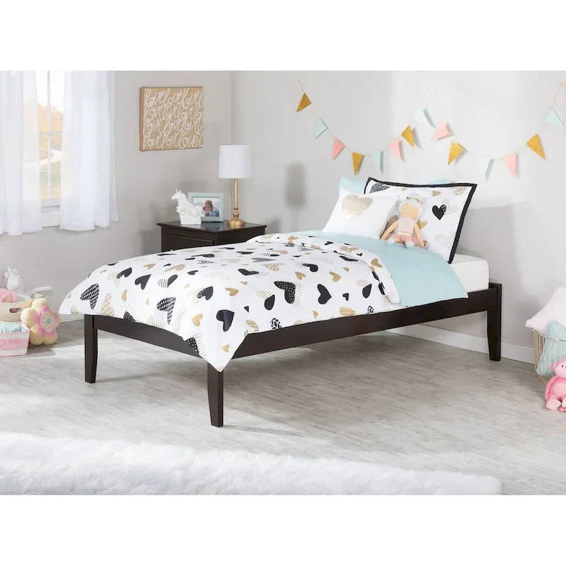 Espresso Concord Twin XL Platform Bed