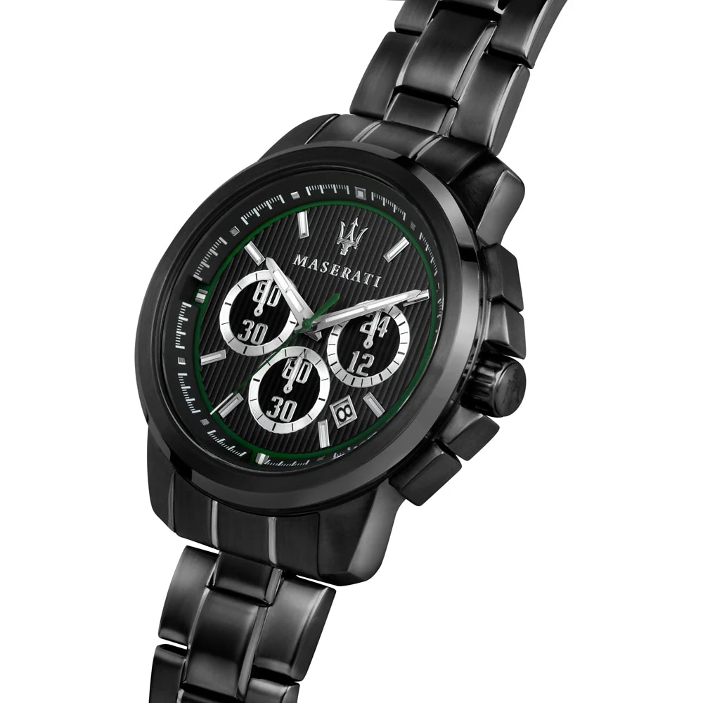 Maserati Royale Black Men's Watch R8873637004