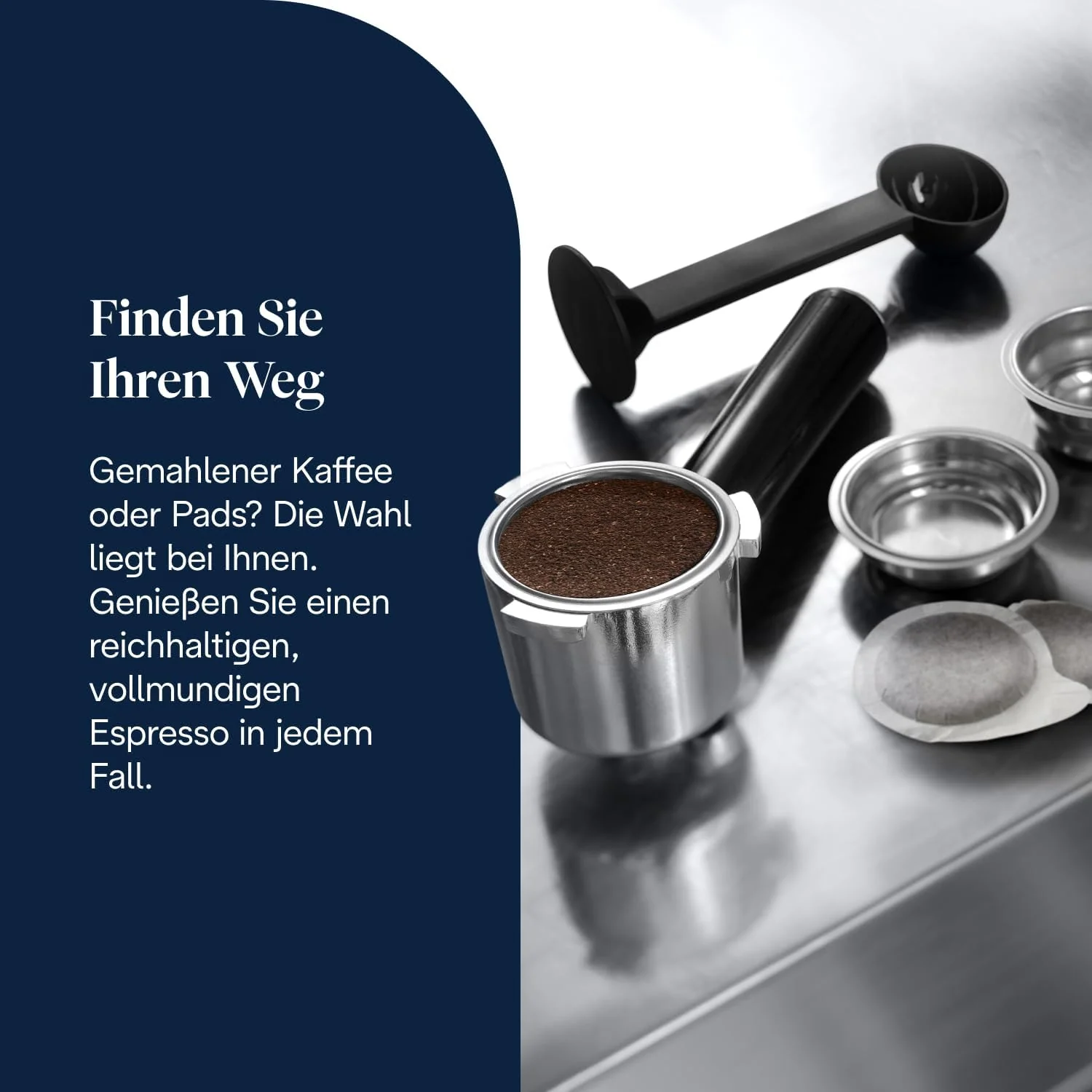 De'Longhi EC 685.M Dedica Style Espressomaschine 1L – 15 bar, Milchschaumdüse, 15cm, Metall