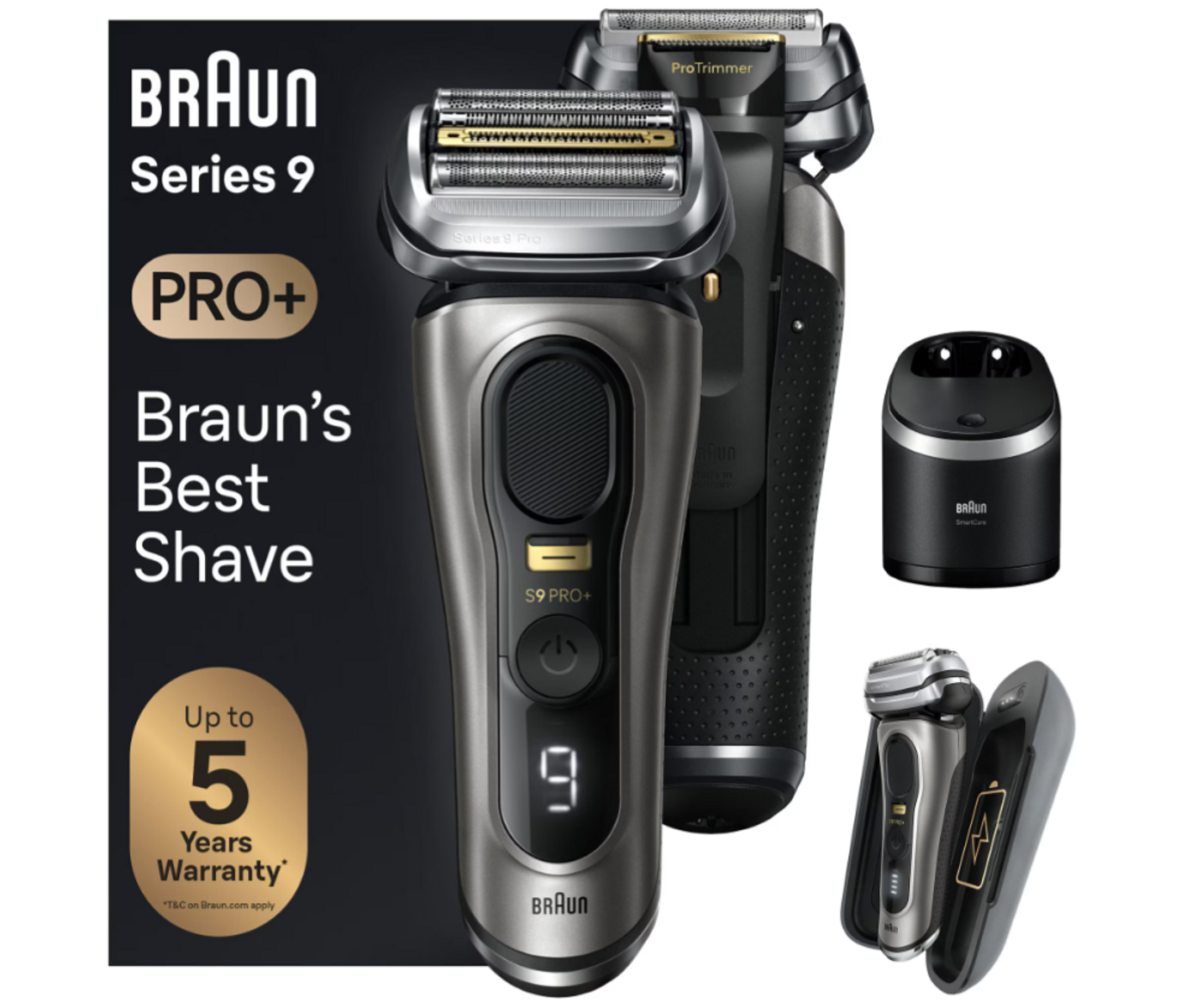 Braun Series 9 PRO+ 9575cc (Graphite)