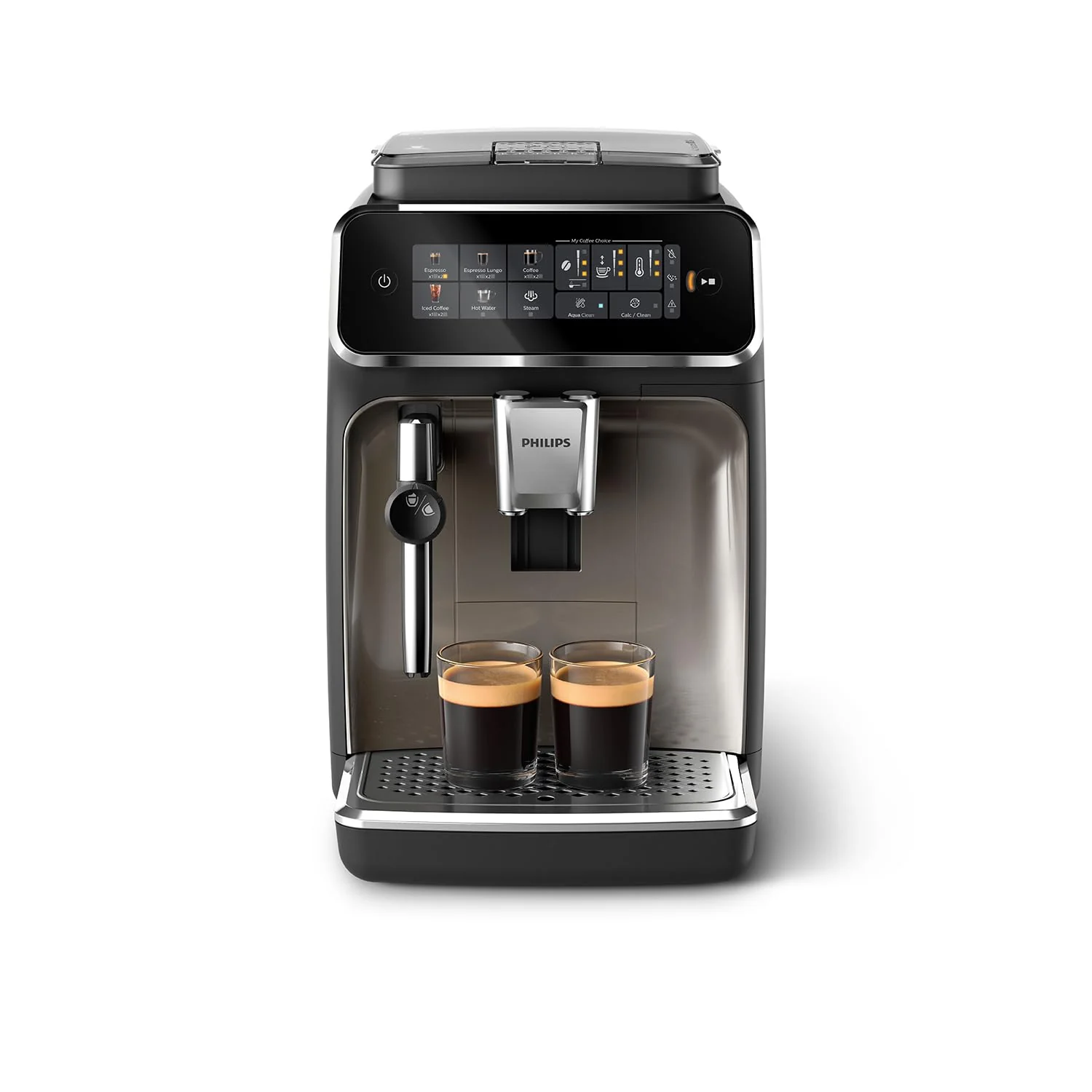 Philips EP2220/10 2200 Series Kaffeevollautomat 1,8L – Panarello, Aroma Seal, Touch Display, Schwarz