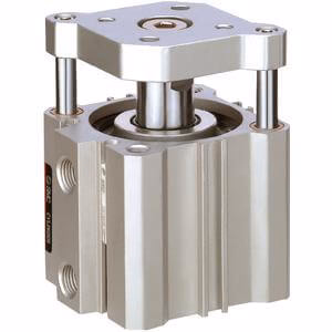 SMC CDQMB50TF-10, C(D)QM, Compact Cylinder, Guide Rod Type