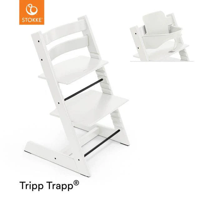 2025 Stokke Tripp Trapp kinderstoel �C Meegroeiende stoel in wit, ergonomisch & in hoogte verstelbaar