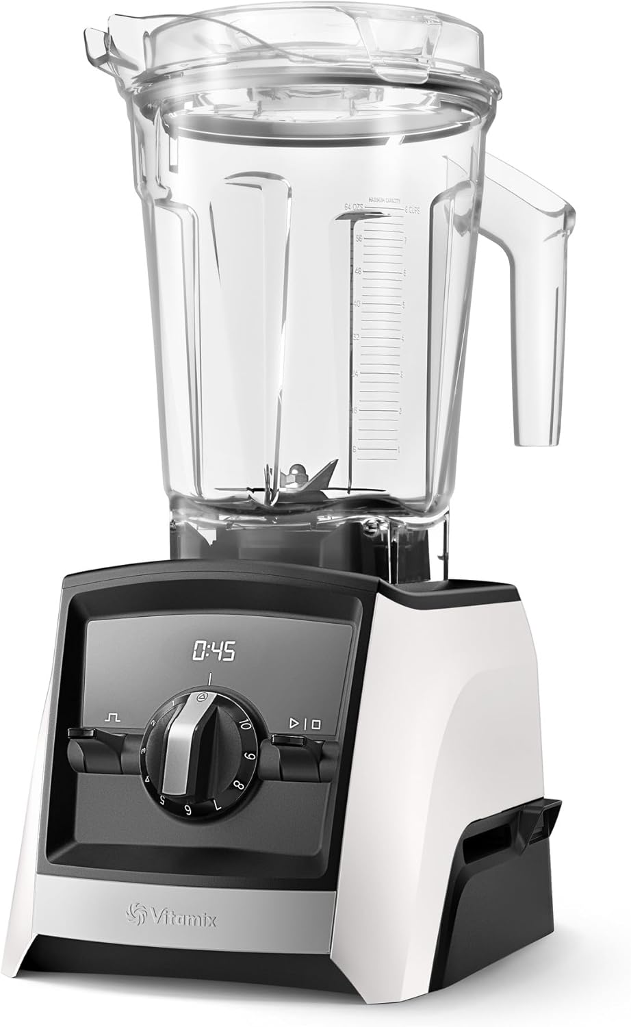 Vitamix A2300 Ascent Series Smart Blender, Professional-Grade, 64 oz Low-Profile Container, Slate