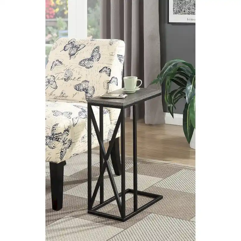 Tucson C-Shaped End Table by Convenience Concepts