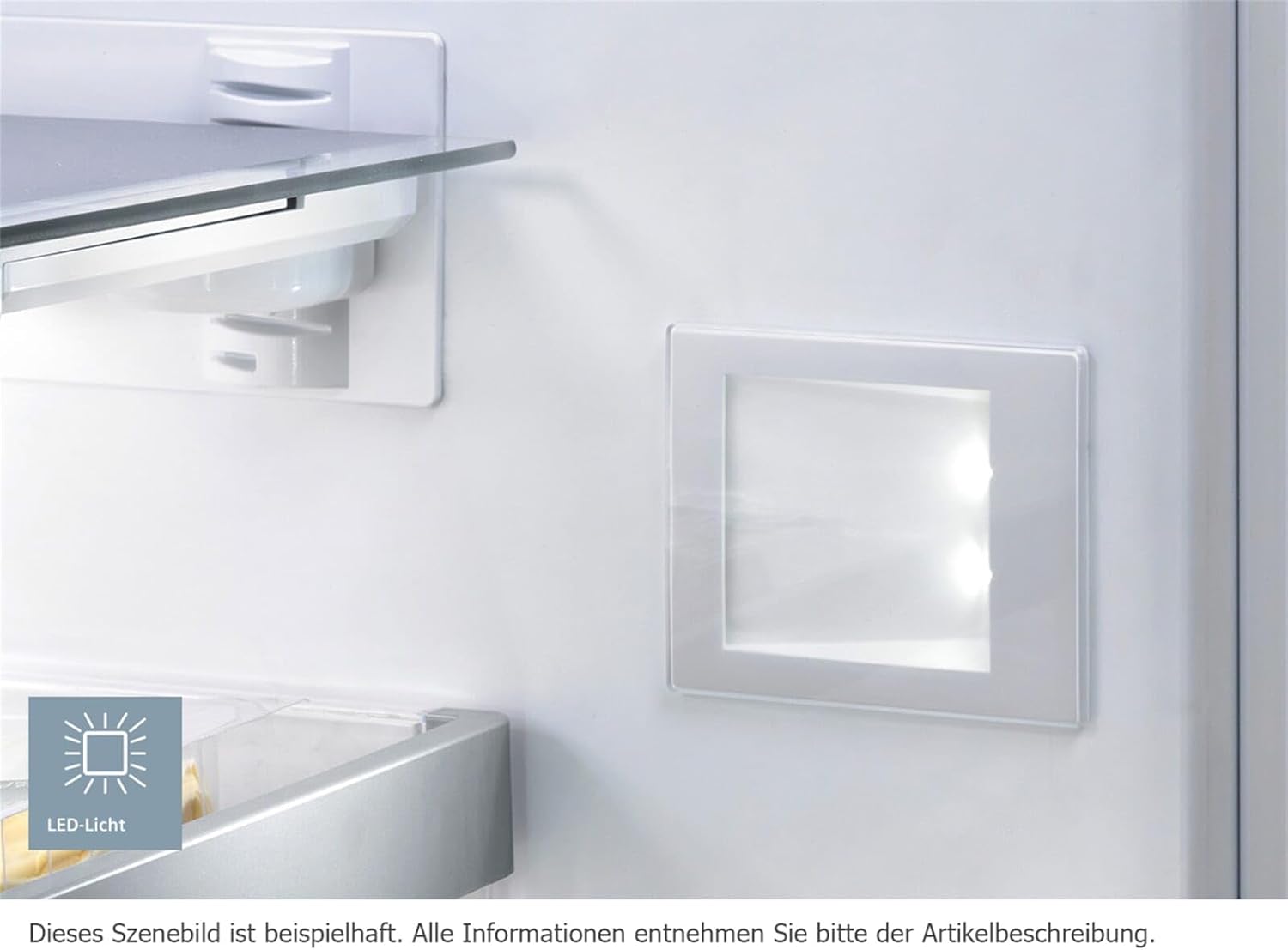 Siemens KI21RVFE0 Einbau-Kühlschrank iQ300, integrierbarer Kühlautomat ohne Gefrierfach 88x56 cm, 136L Kühlen, freshBox, LED-Beleuchtung, superCooling, autoAirflow