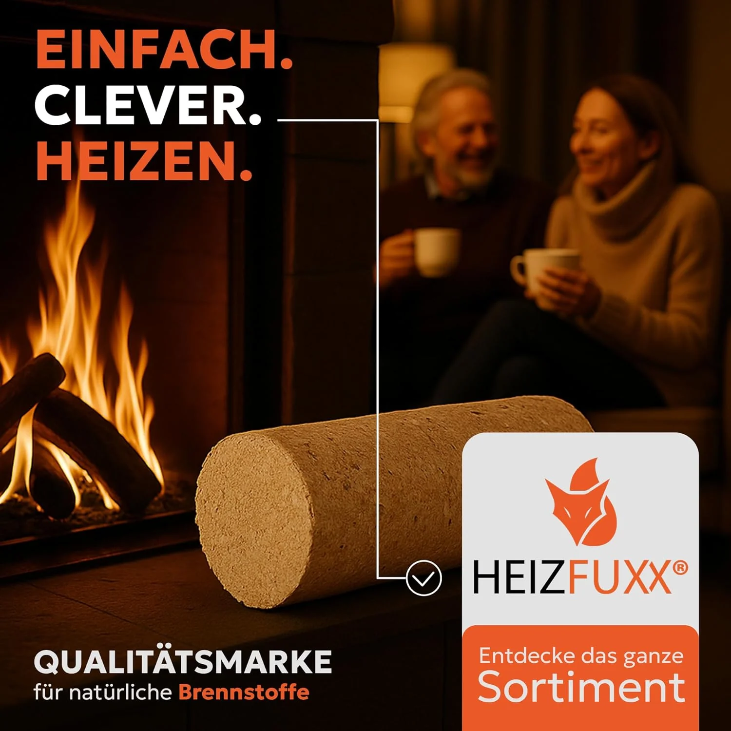 2026 Holzbriketts Nestro XL Blue - Weichholzbriketts Palette 960 kg (96x10 kg) - Premium Briketts für Kamin, Heizkessel & Ofen - Hoher Heizwert, geringer Aschegehalt & maximale Energieausbeute