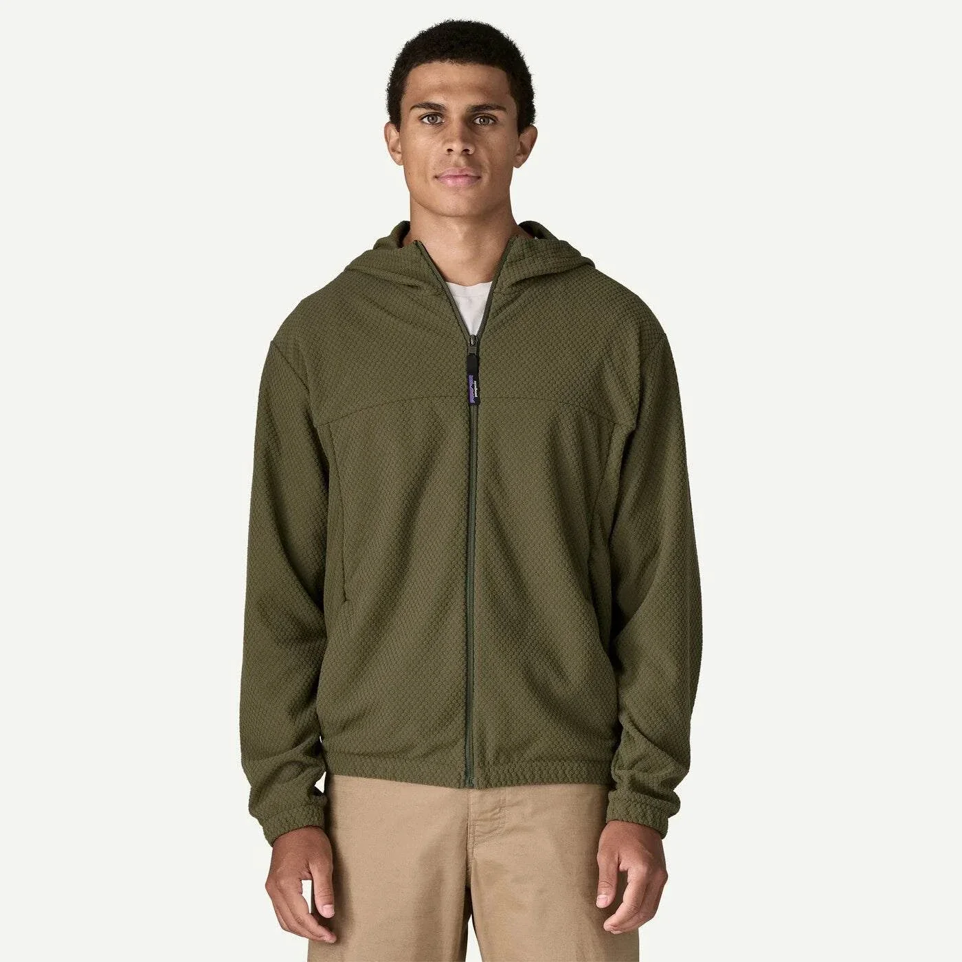 M's Textured Fleece Hoody
