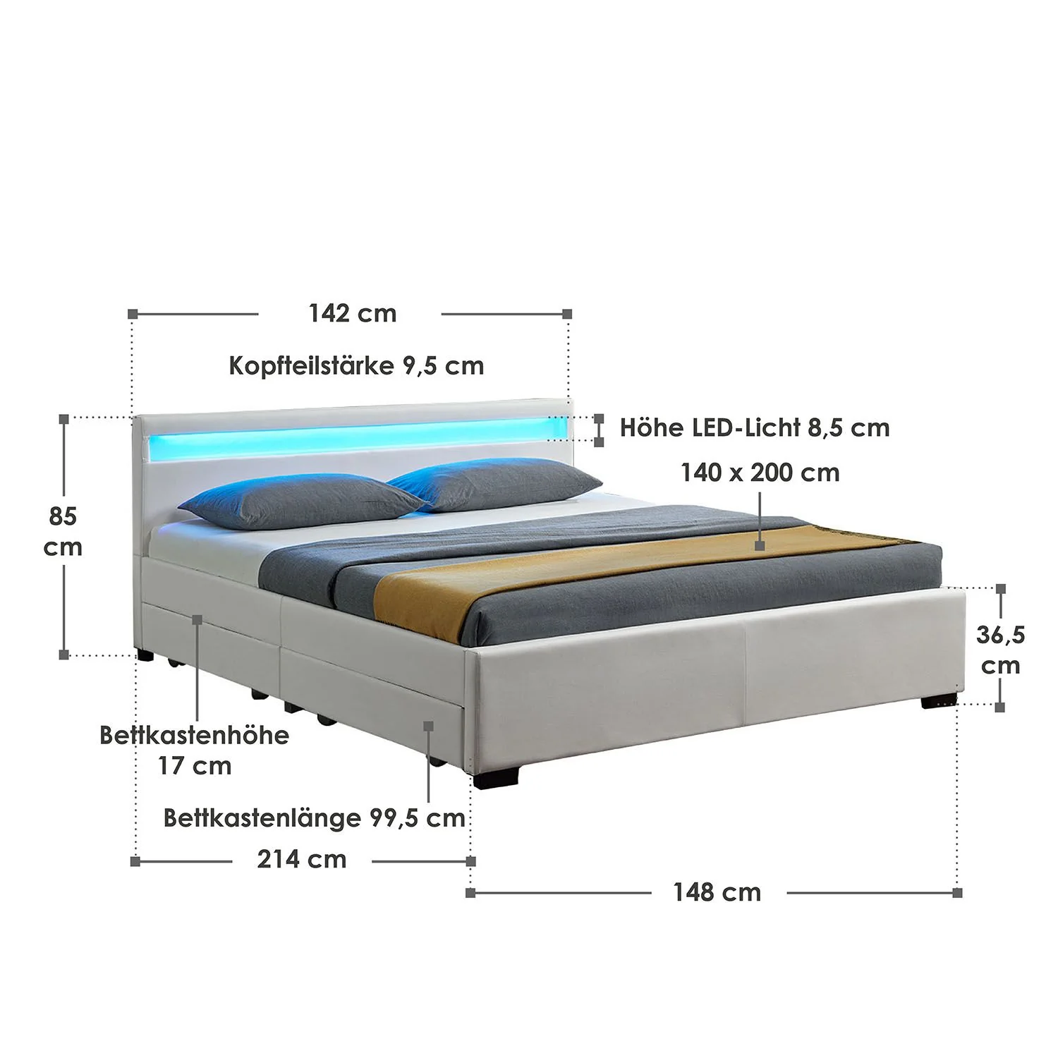 2025 Cama tapizada Lyon
