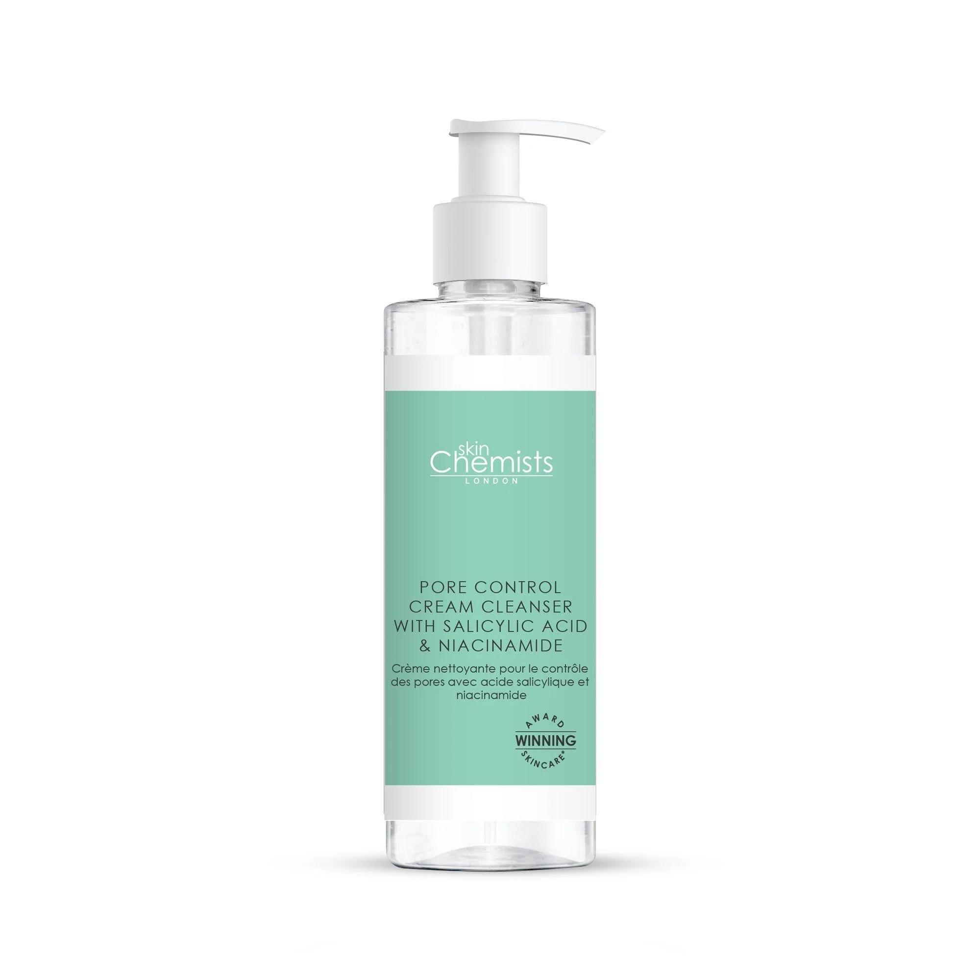 Pore Control Cream Cleanser with Salicylic Acid & Niacinamide 200ml
