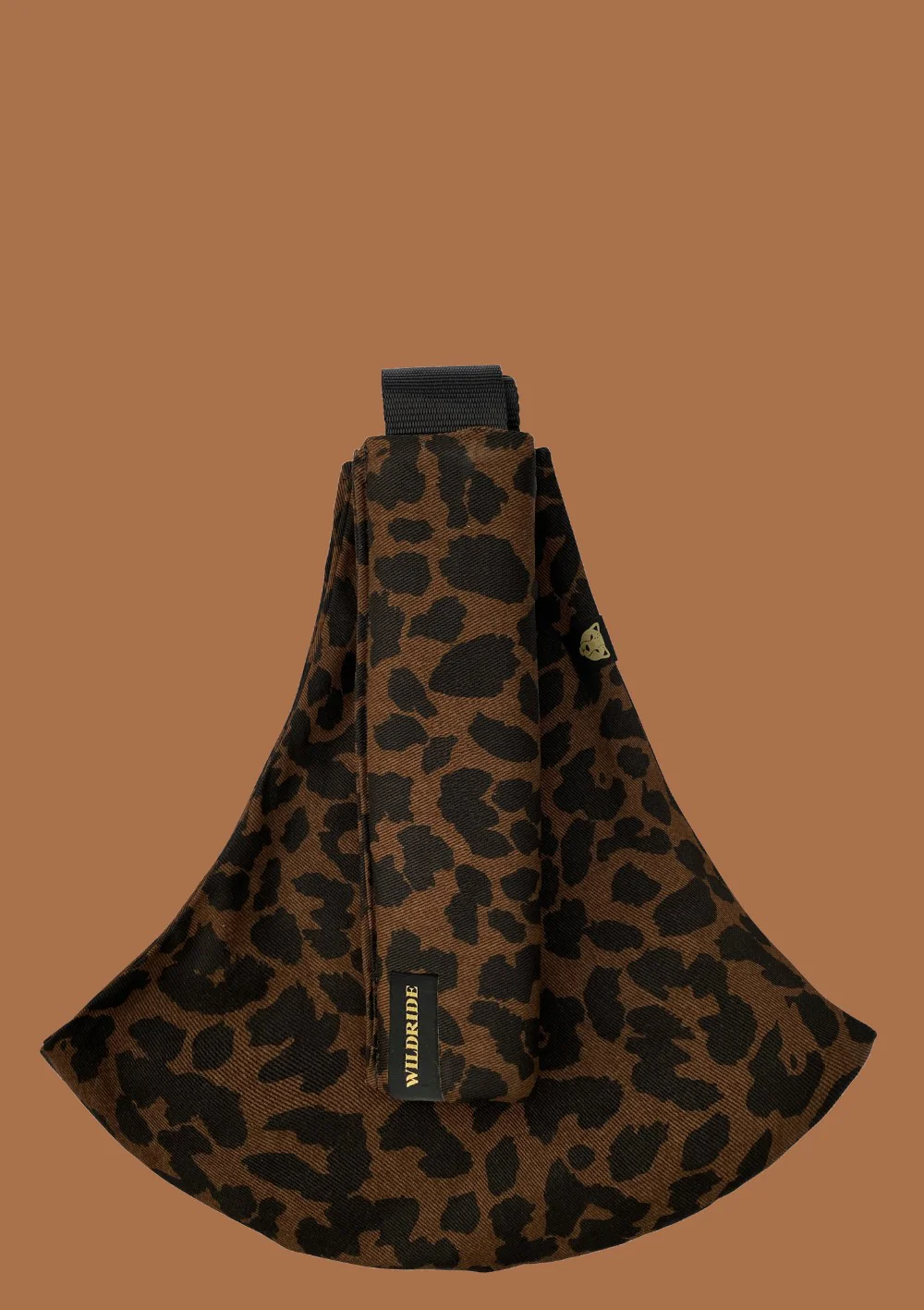 2025 Portabebés ergonómico WILDRIDE con estampado moderno de leopardo – cómodo y práctico para niños de 9 meses a 4 años