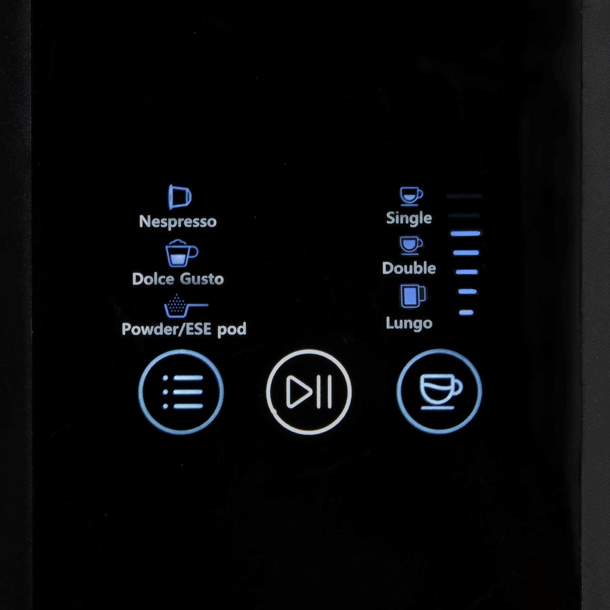 Domo Kaffeemaschine 4-in-1 für Nespresso und Dolce Gusto-Kapseln, ESE Pads und gem. Kaffee DO748K