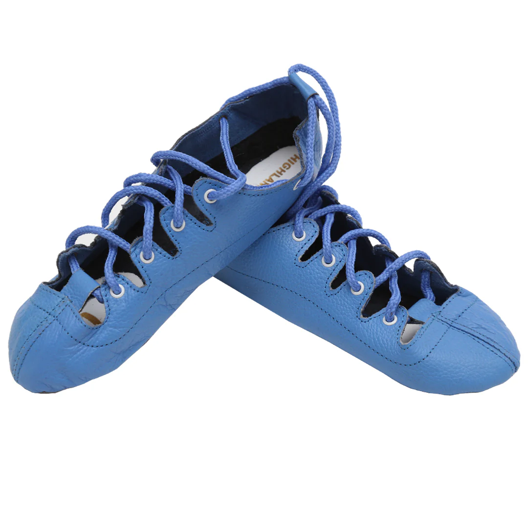 Flawed Blue Highland Dance Shoes